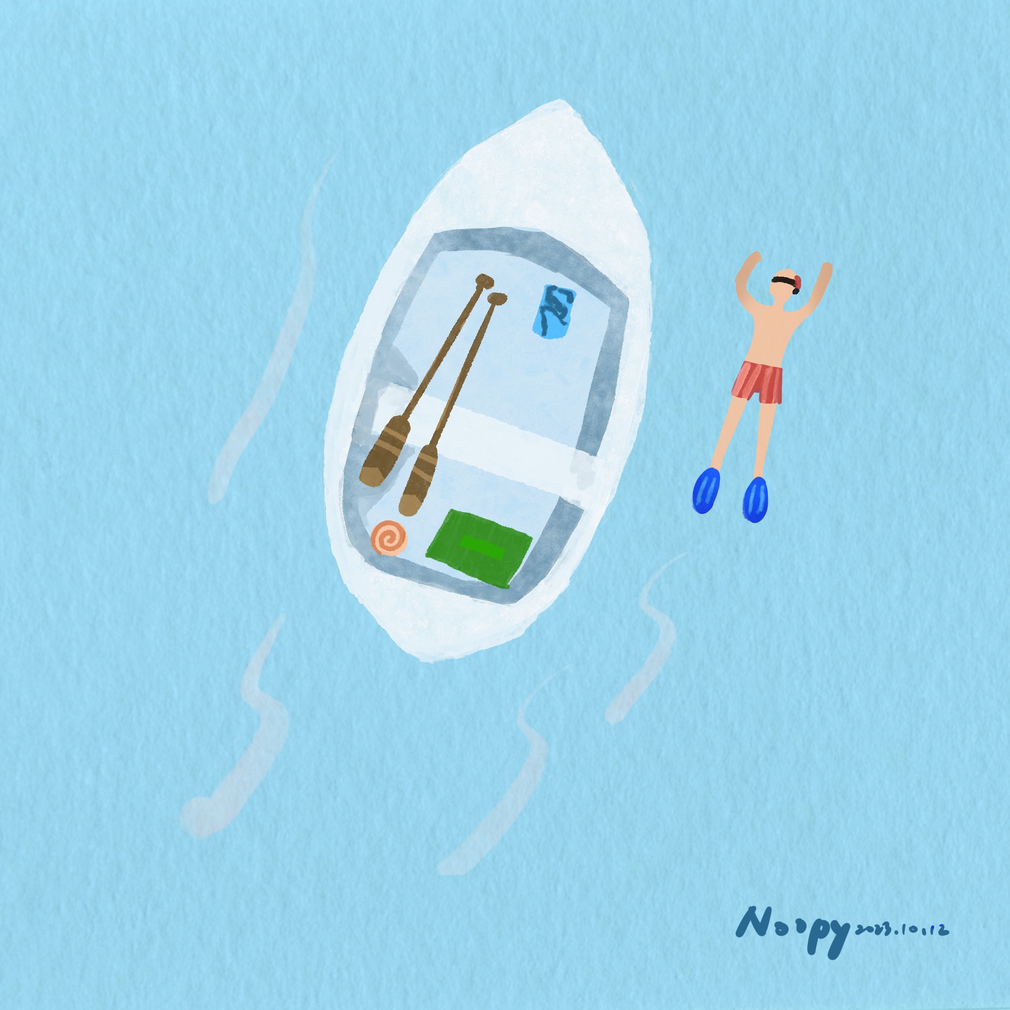 潛水