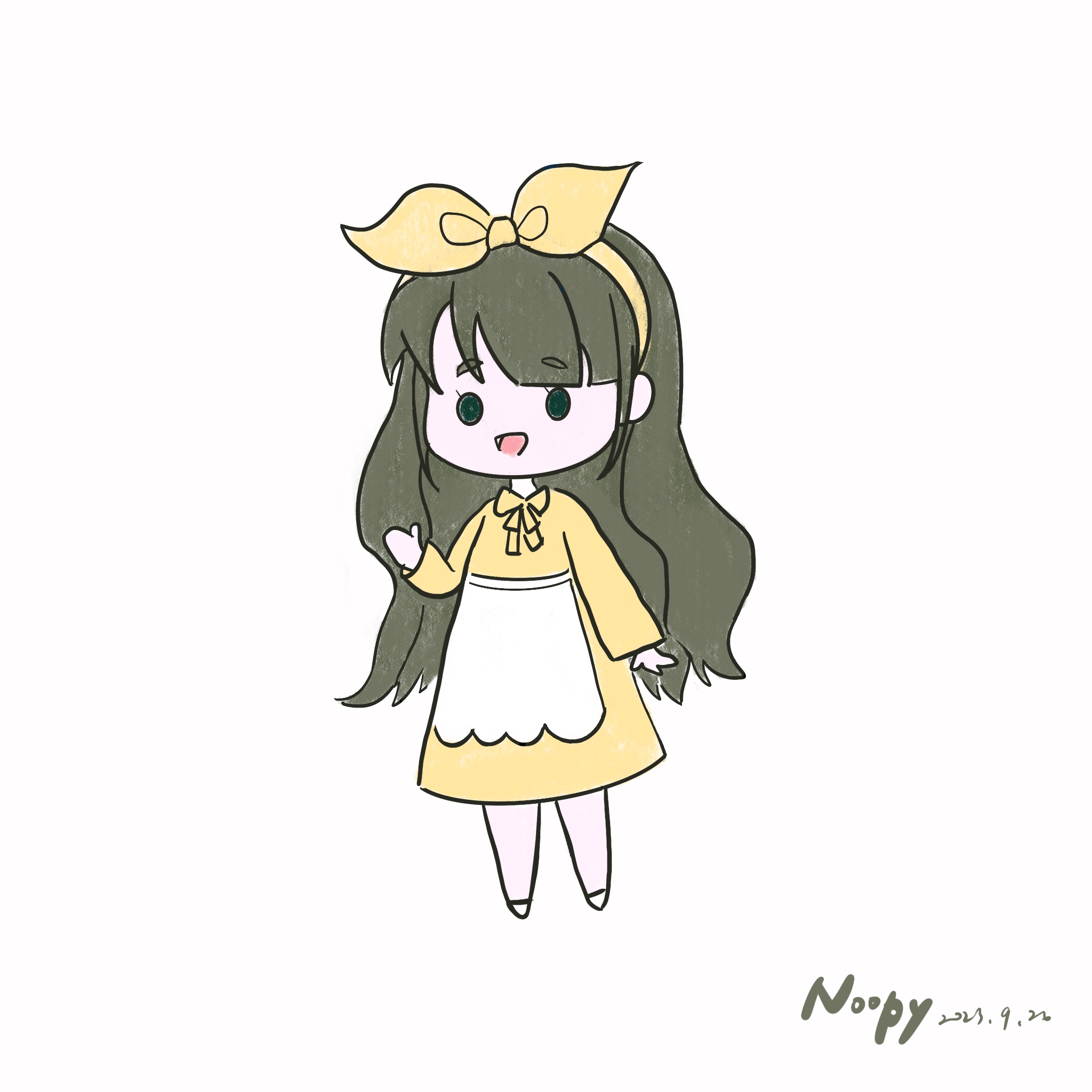 長髮女孩